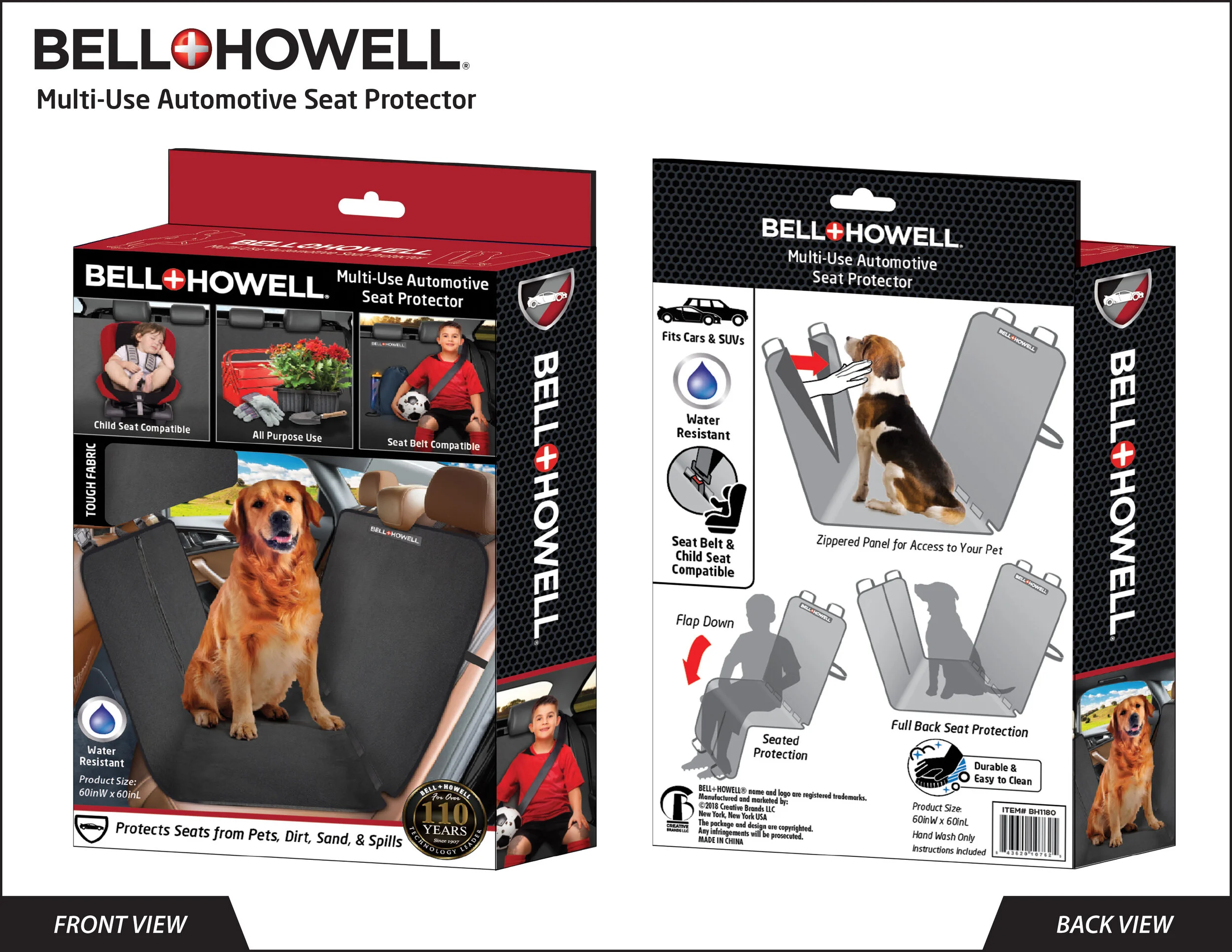 bell howell seat protector