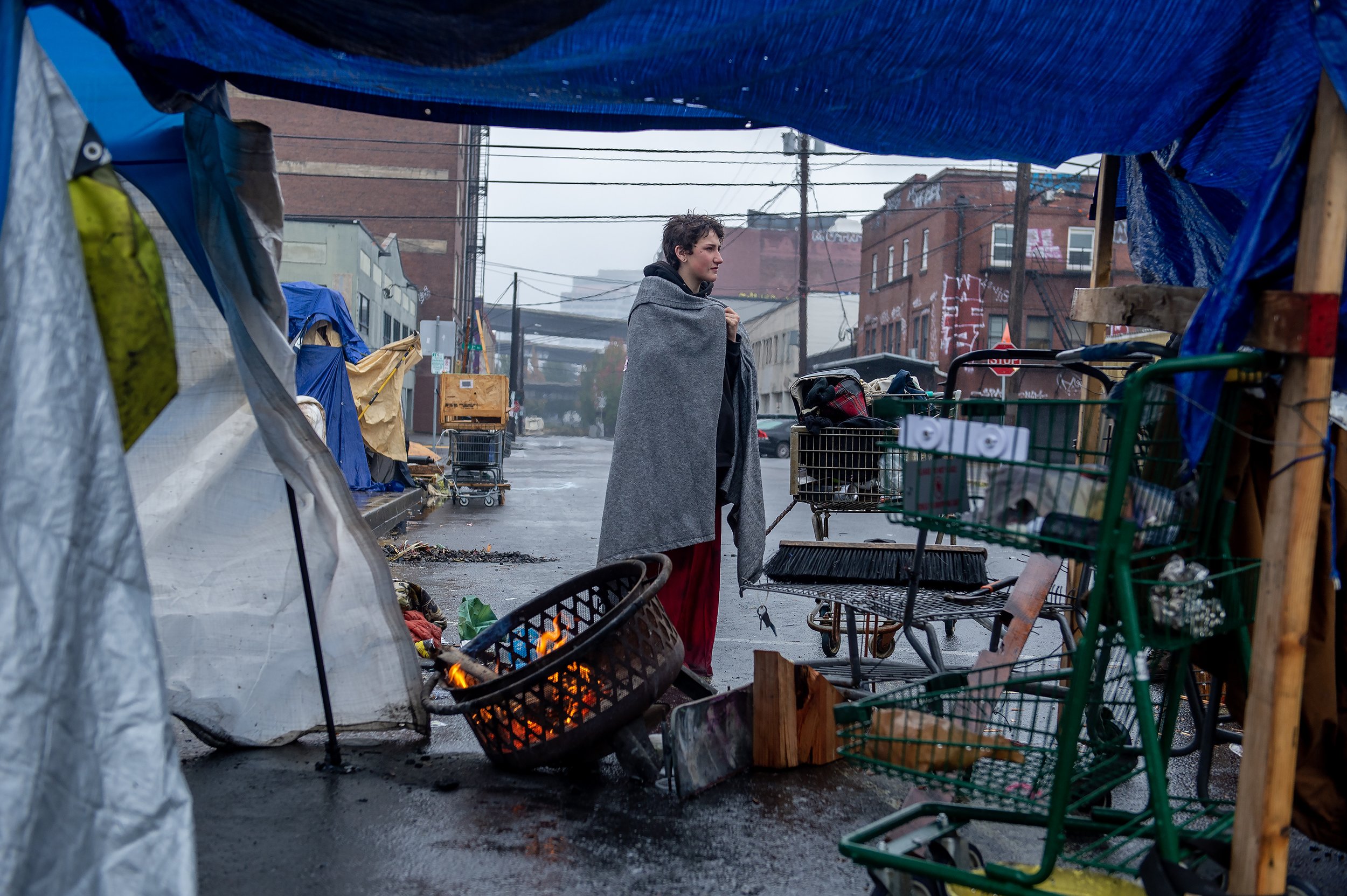 Homeless in Portland Oregon