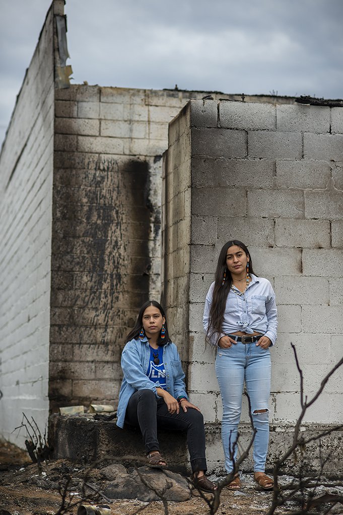 Erica Alexia and Niria Alicia Oregon Alameda Fires