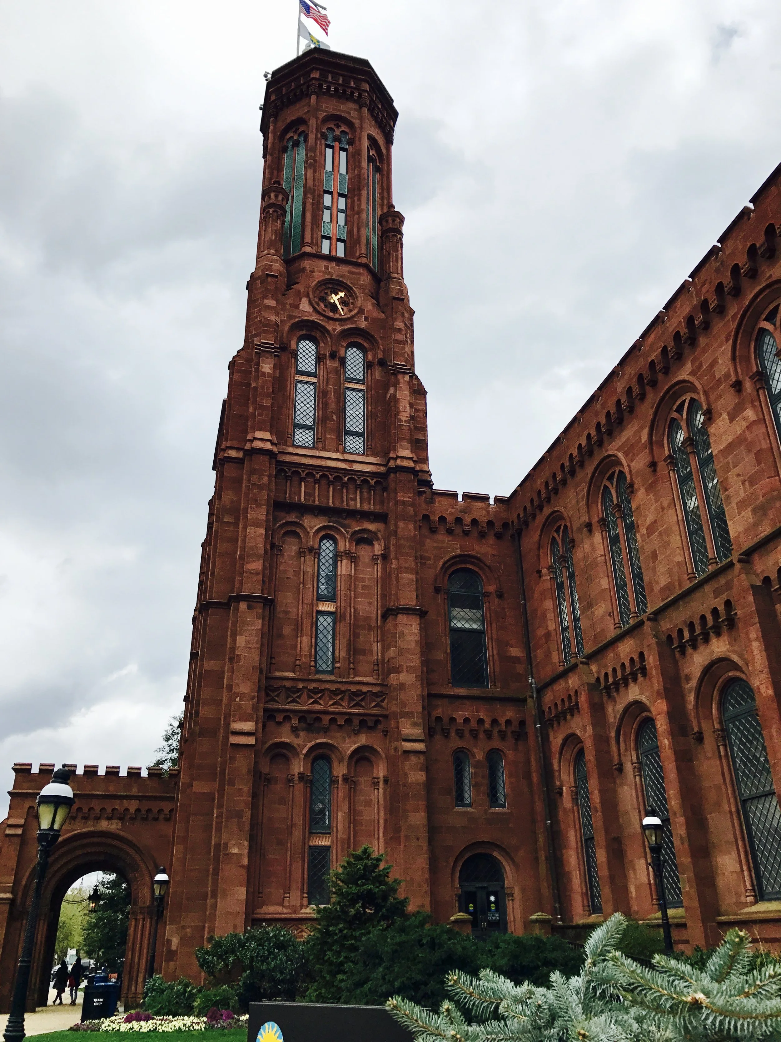 The Smithsonian Institution Building (The Castle). 