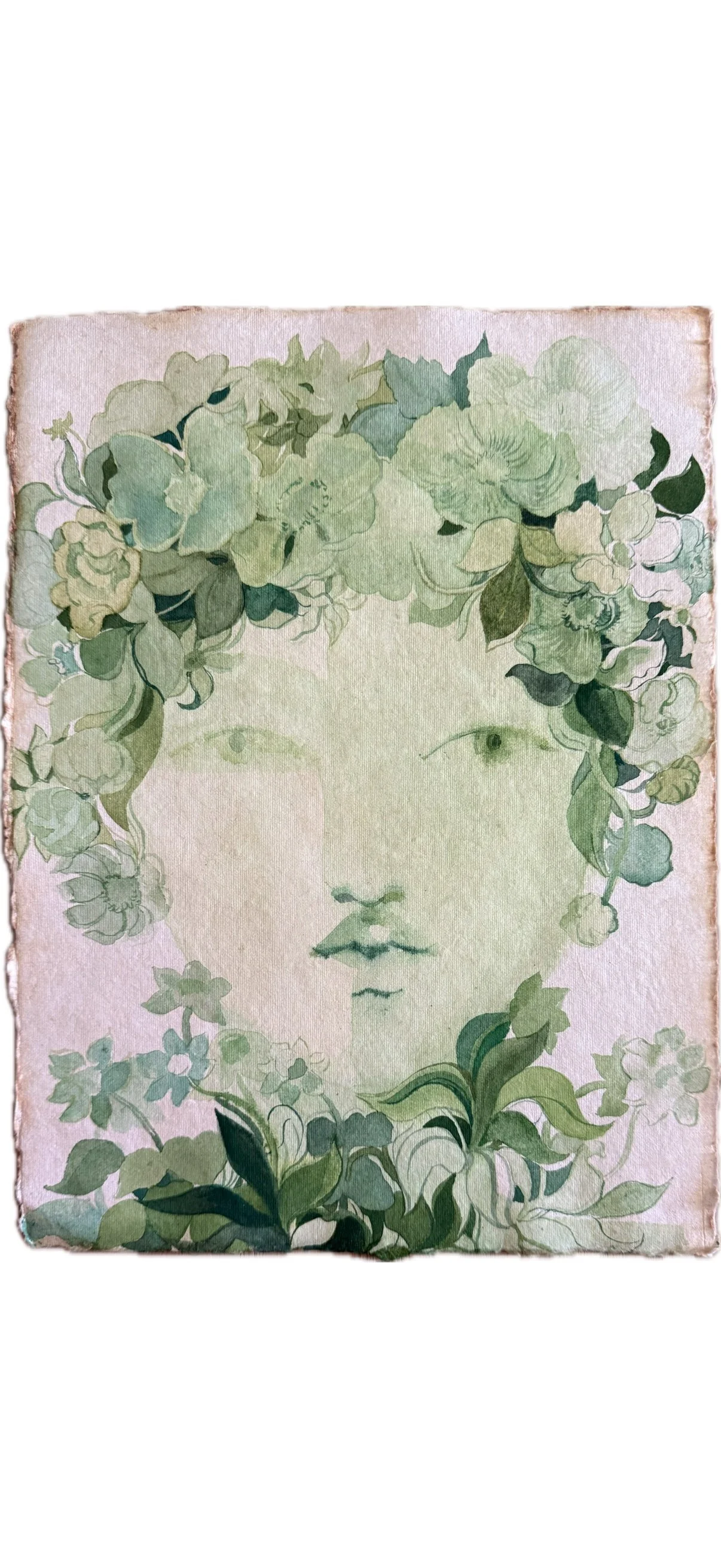 Green Watercolor Series - 2