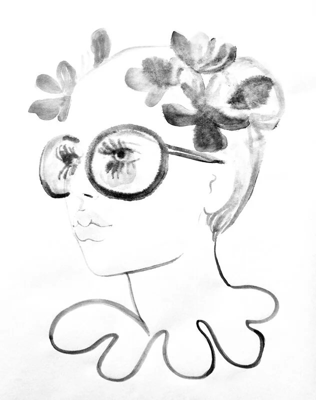 Lady in Glasses