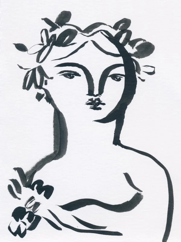 Flower Girl Print