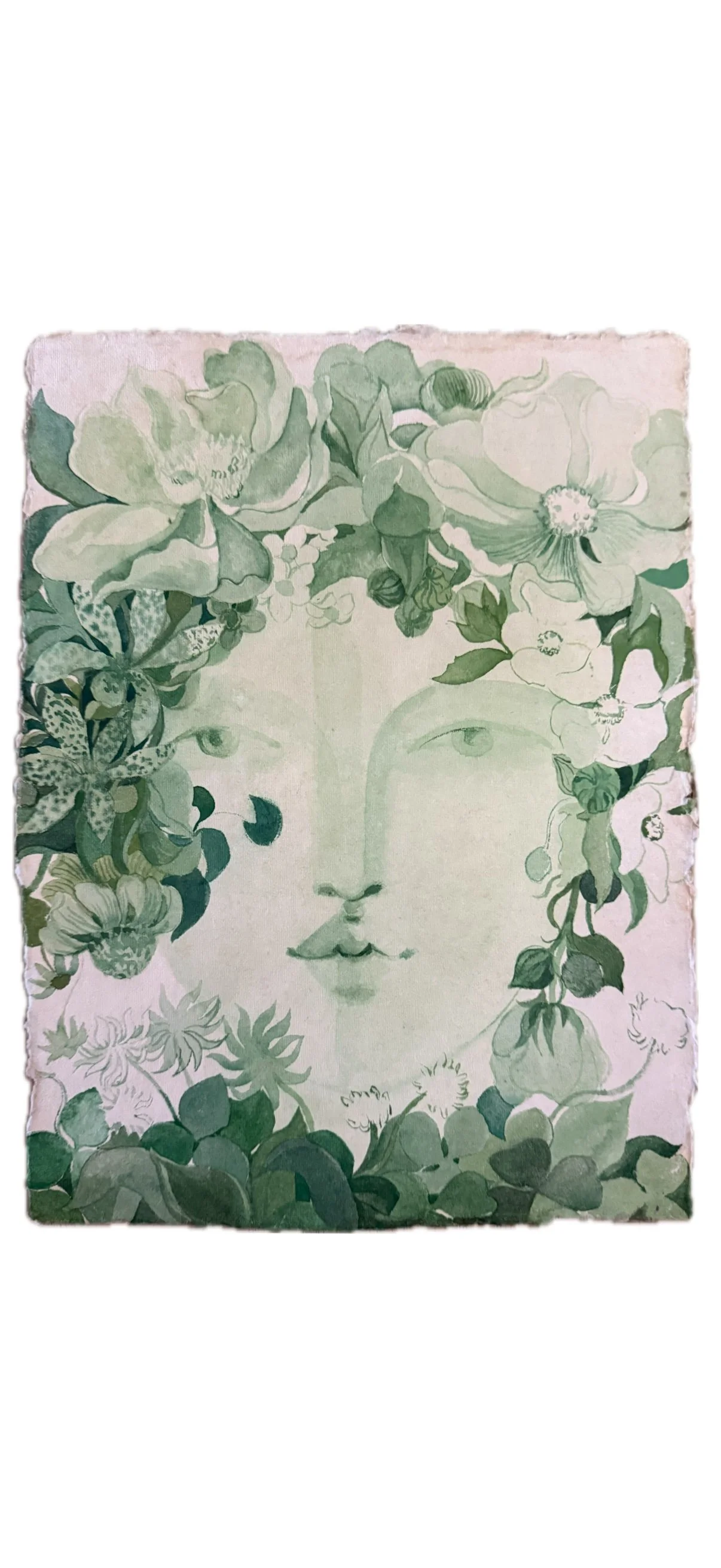 Green Watercolor Series - 3