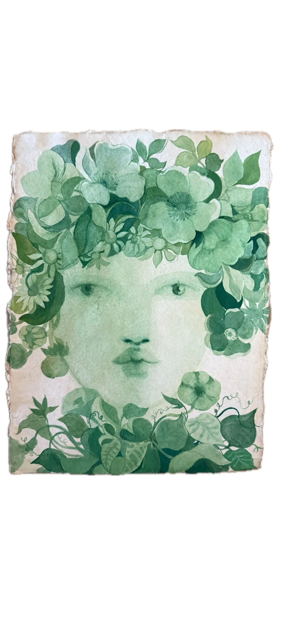 Green Watercolor Series - 9