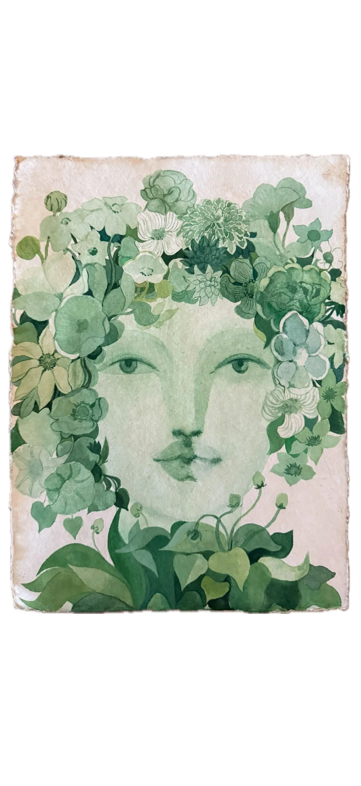 Green Watercolor Series - 13