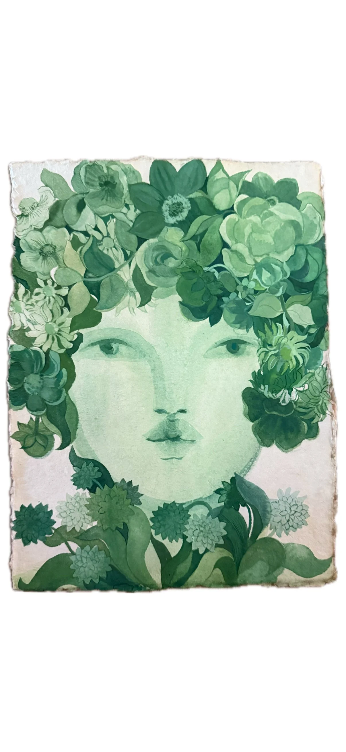 Green Watercolor Series - 4
