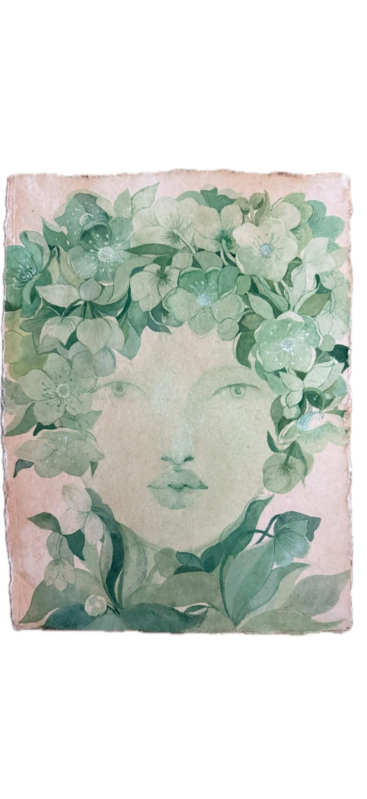 Green Watercolor Series - 10