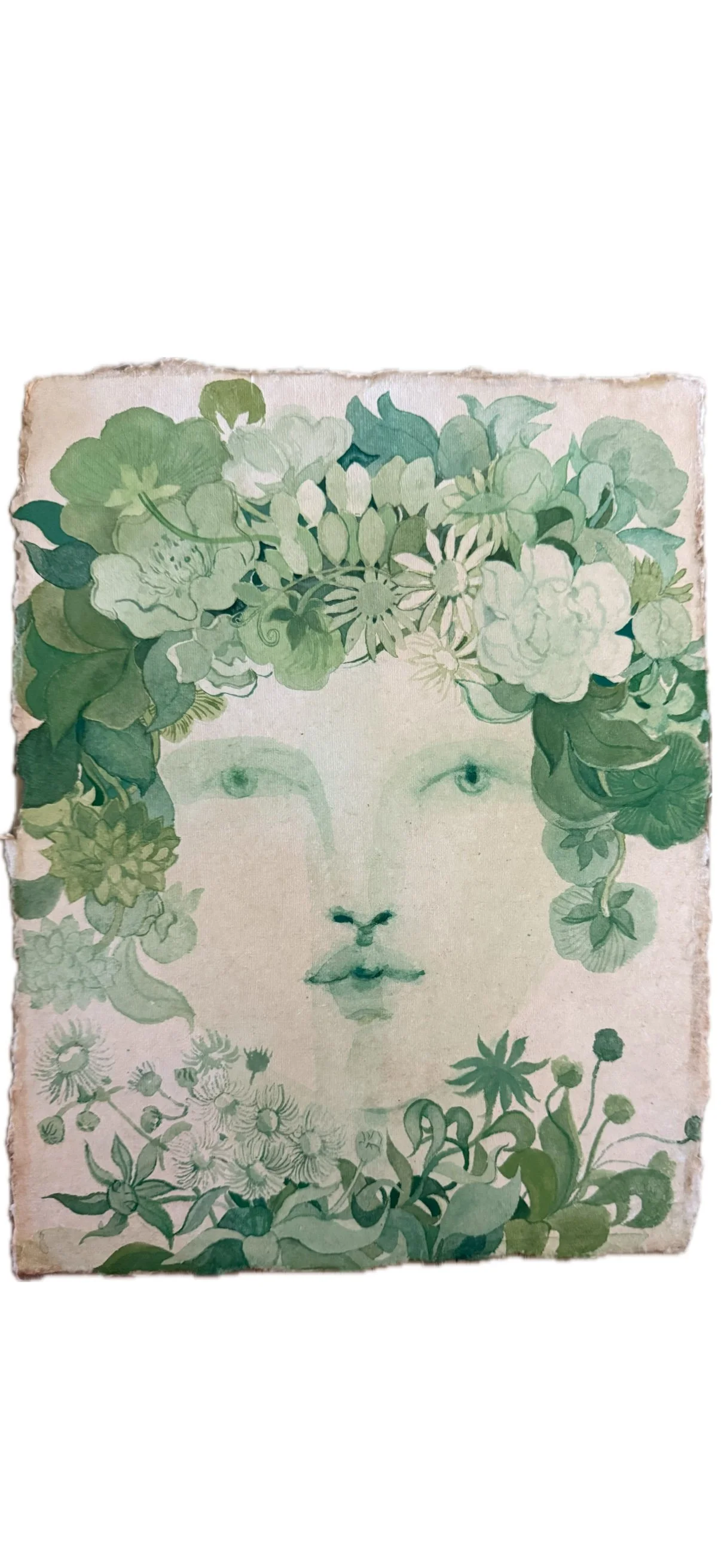 Green Watercolor Series - 1