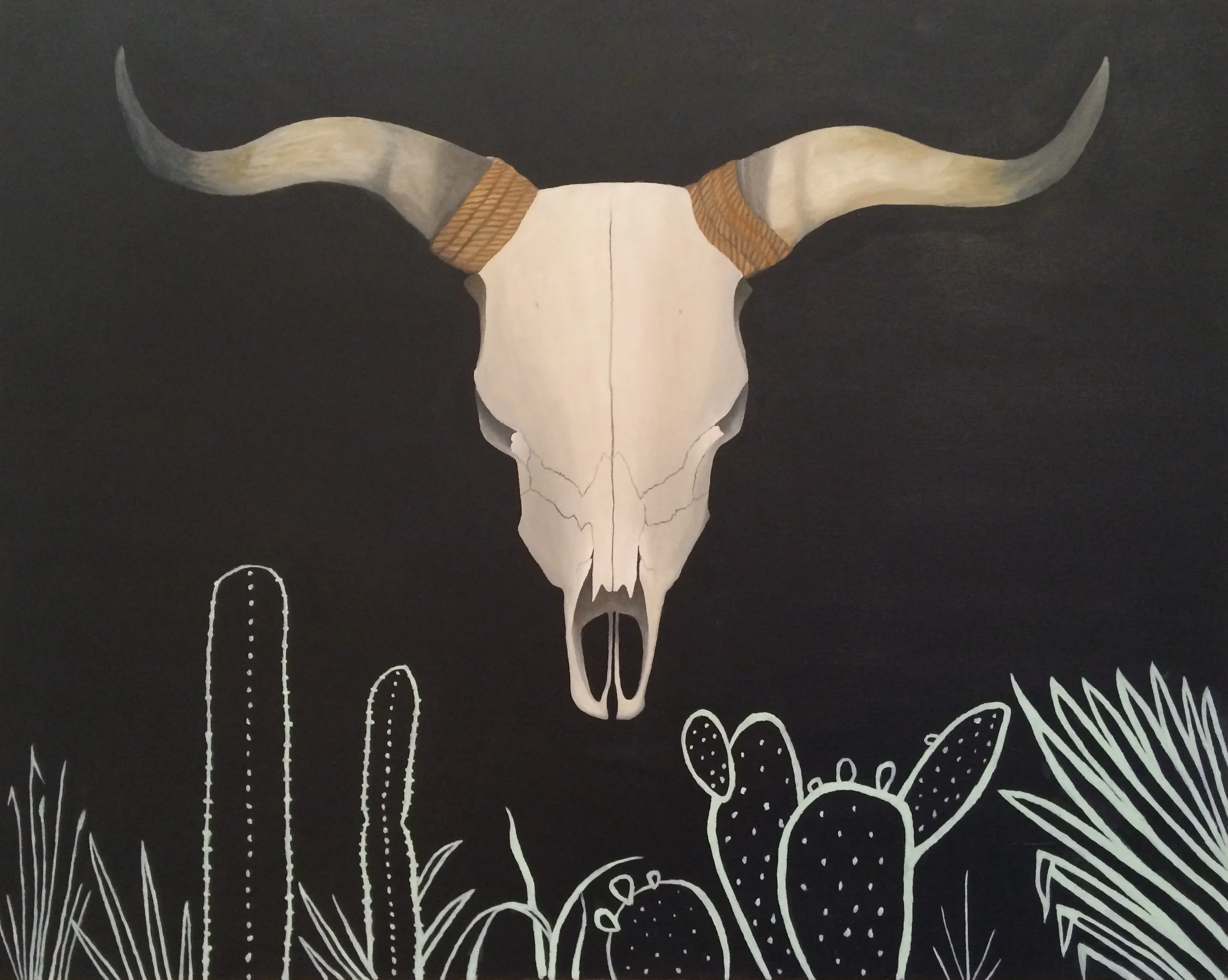 Study of a Bulls Head