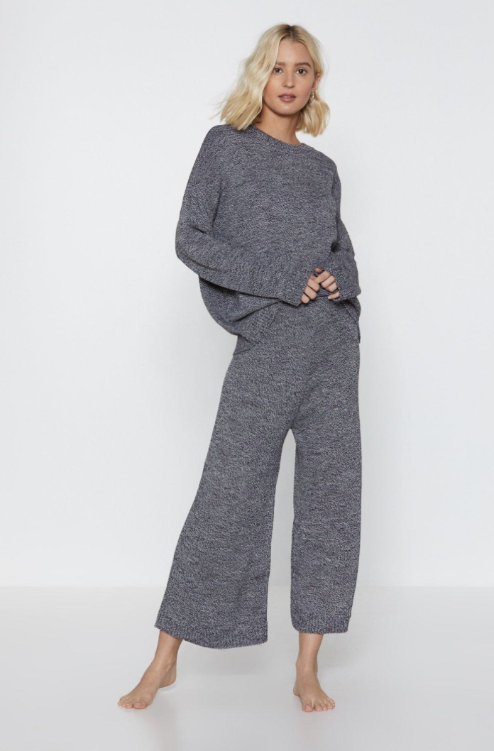 You've Met Your Match Ribbed Sweater and Pants