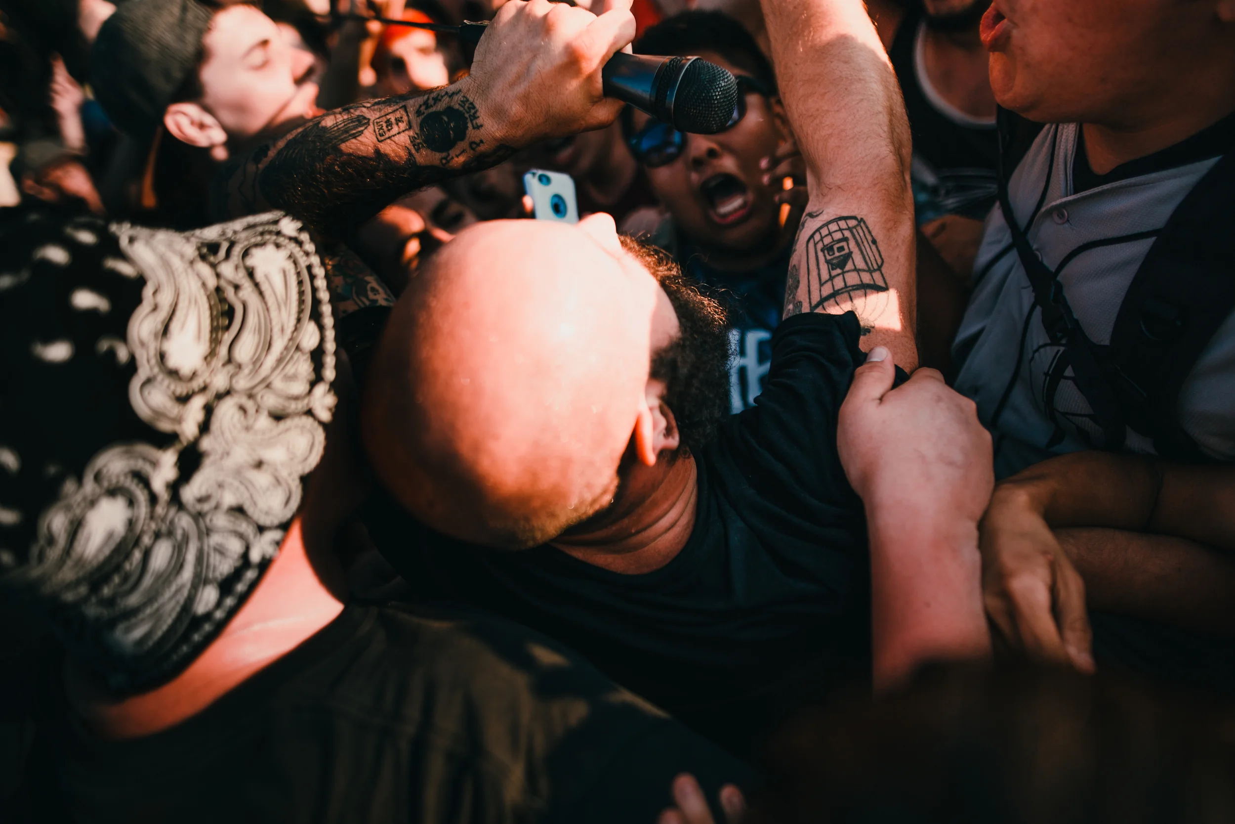Being As An Ocean from the crowd. 