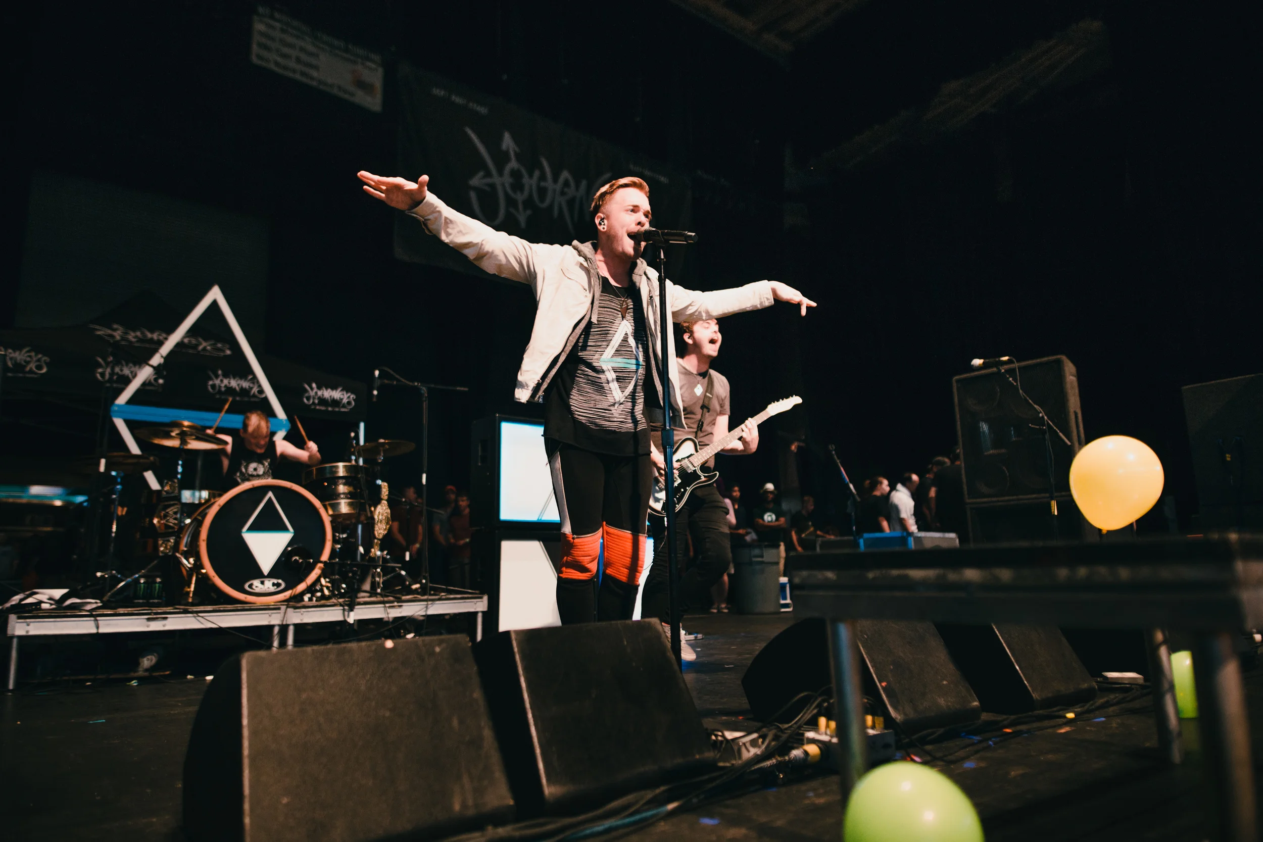 Set It Off in the amphitheater to close the day. 