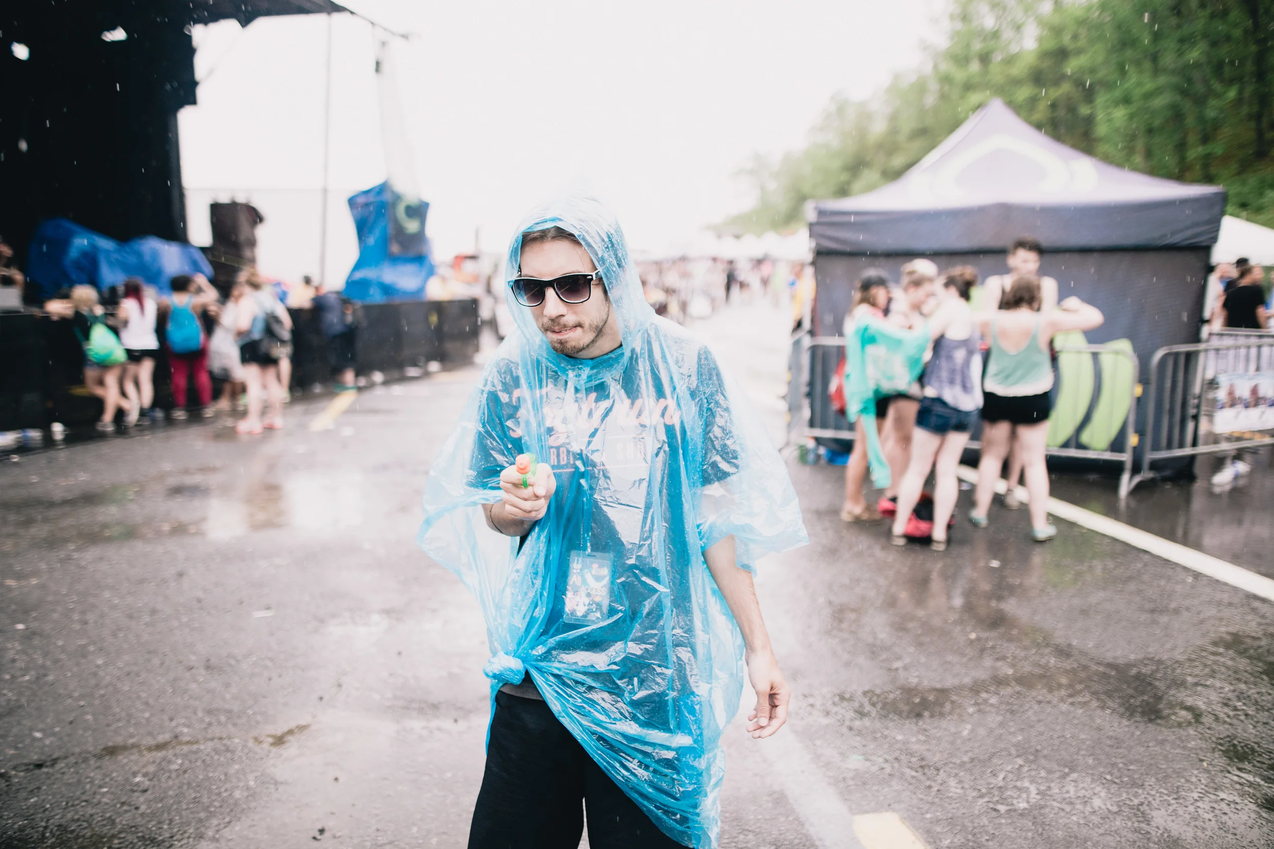 And then it poured.