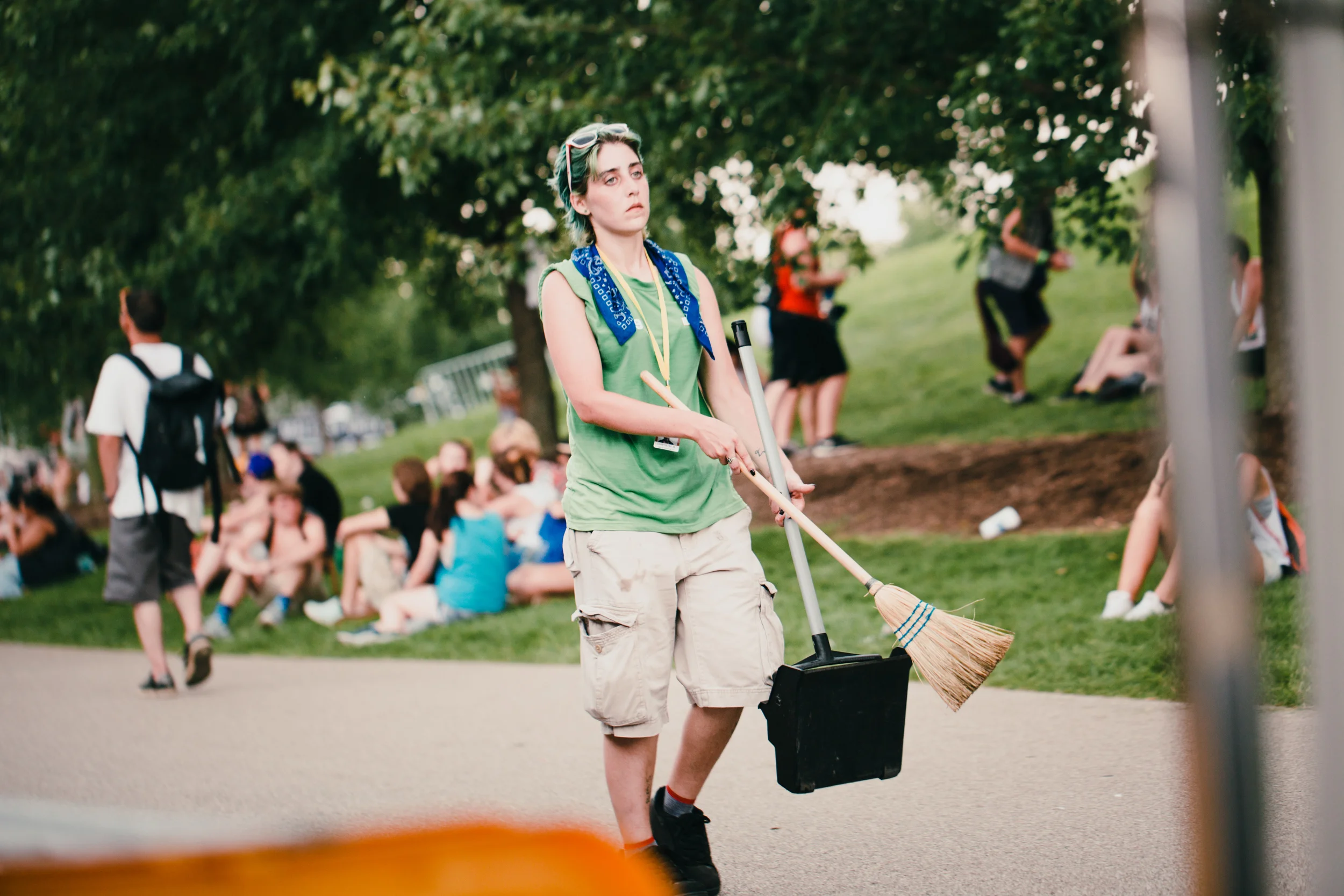 Shout out to the cleaning crews at each venue that had to pick up our mess and the mess of fans after each stop was done.