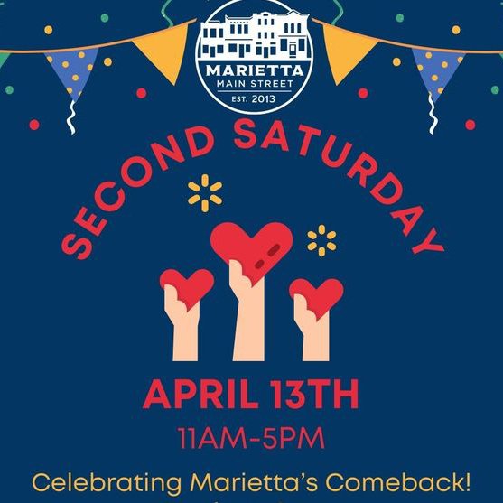 Celebrating Second Saturday downtown today with Spring styles and refreshments!