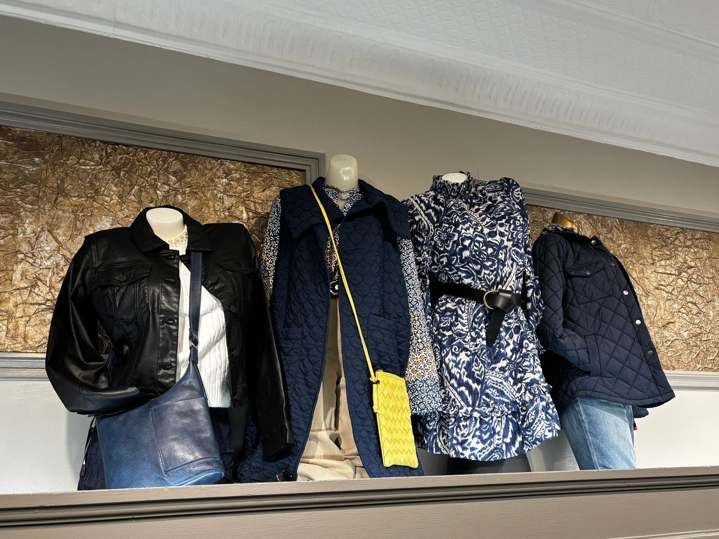 Just like your favorite pair of blue jeans, blue never goes out of style 💙  It works in every season and pairs perfectly with trending colors. Stop by to find your perfect shade of blue for fall! ✨

#terianns #thinkfashion #livelovemov #ohiotheheart