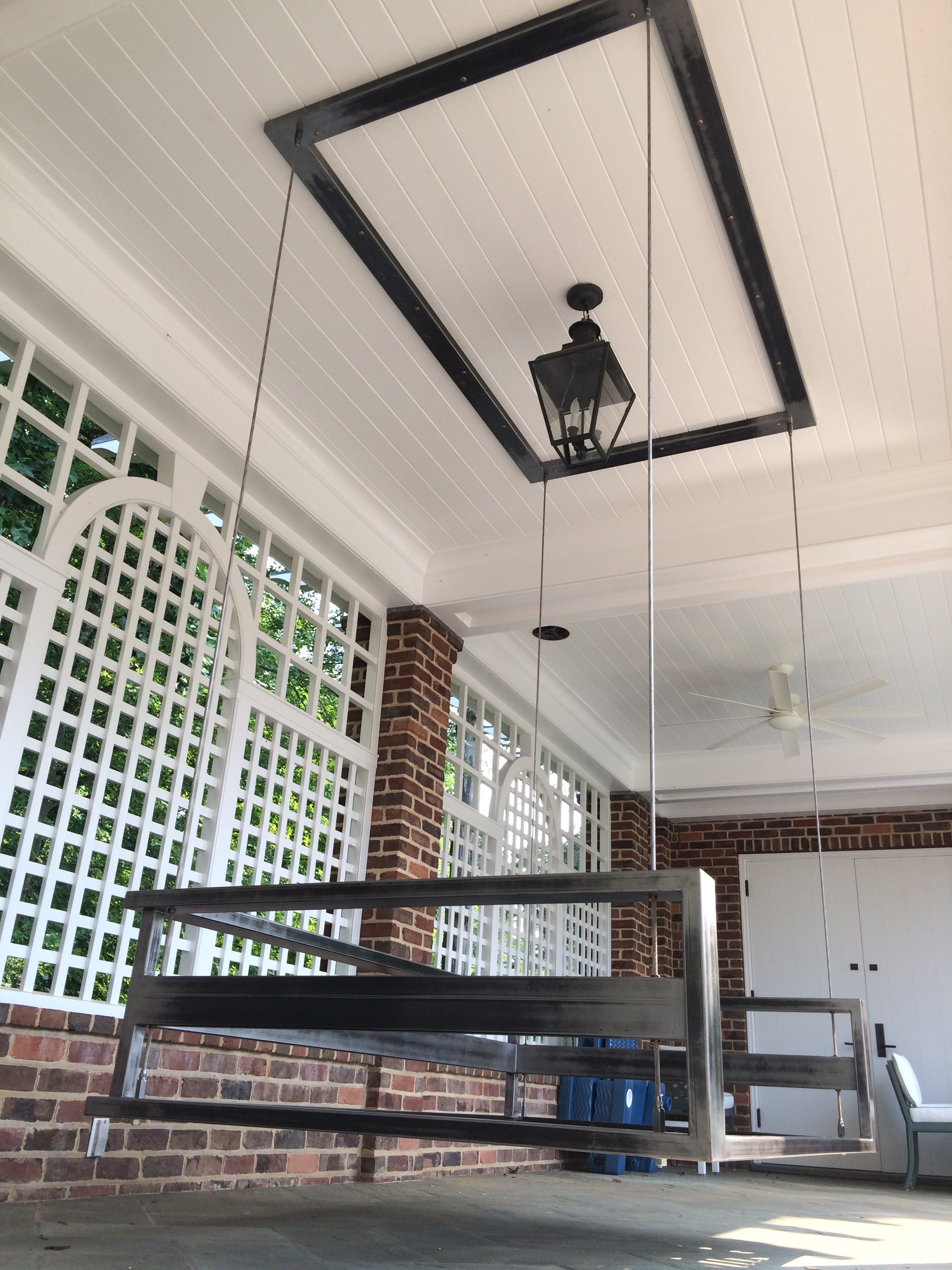 Private residence, Charlottesville, Virginia, Hanging Bed