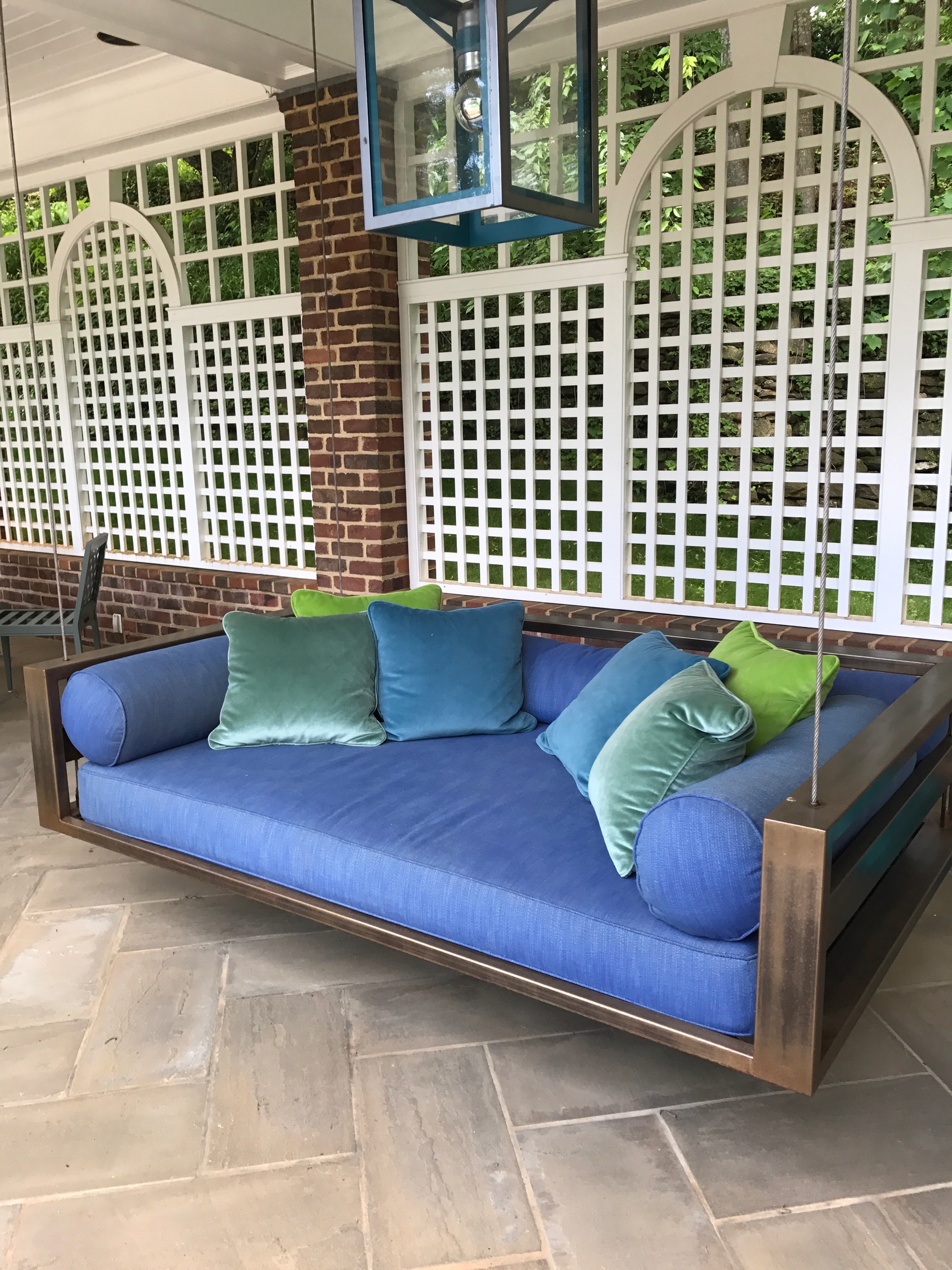 Private residence, Charlottesville, Virginia, Hanging Bed