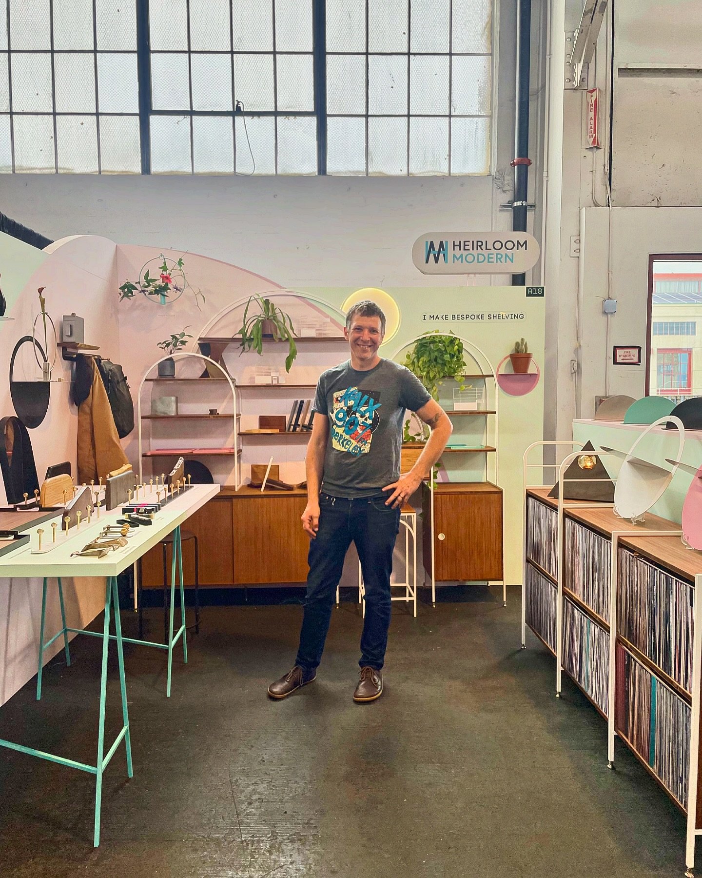 Don&rsquo;t mind my accidental halo. Last day! I&rsquo;m out here with the beautiful people of @westcoastcraft. I&rsquo;ve been enjoying hanging with the old friends and meeting all the new. Selling a lot of stuff, but still have a lot of the goods. 