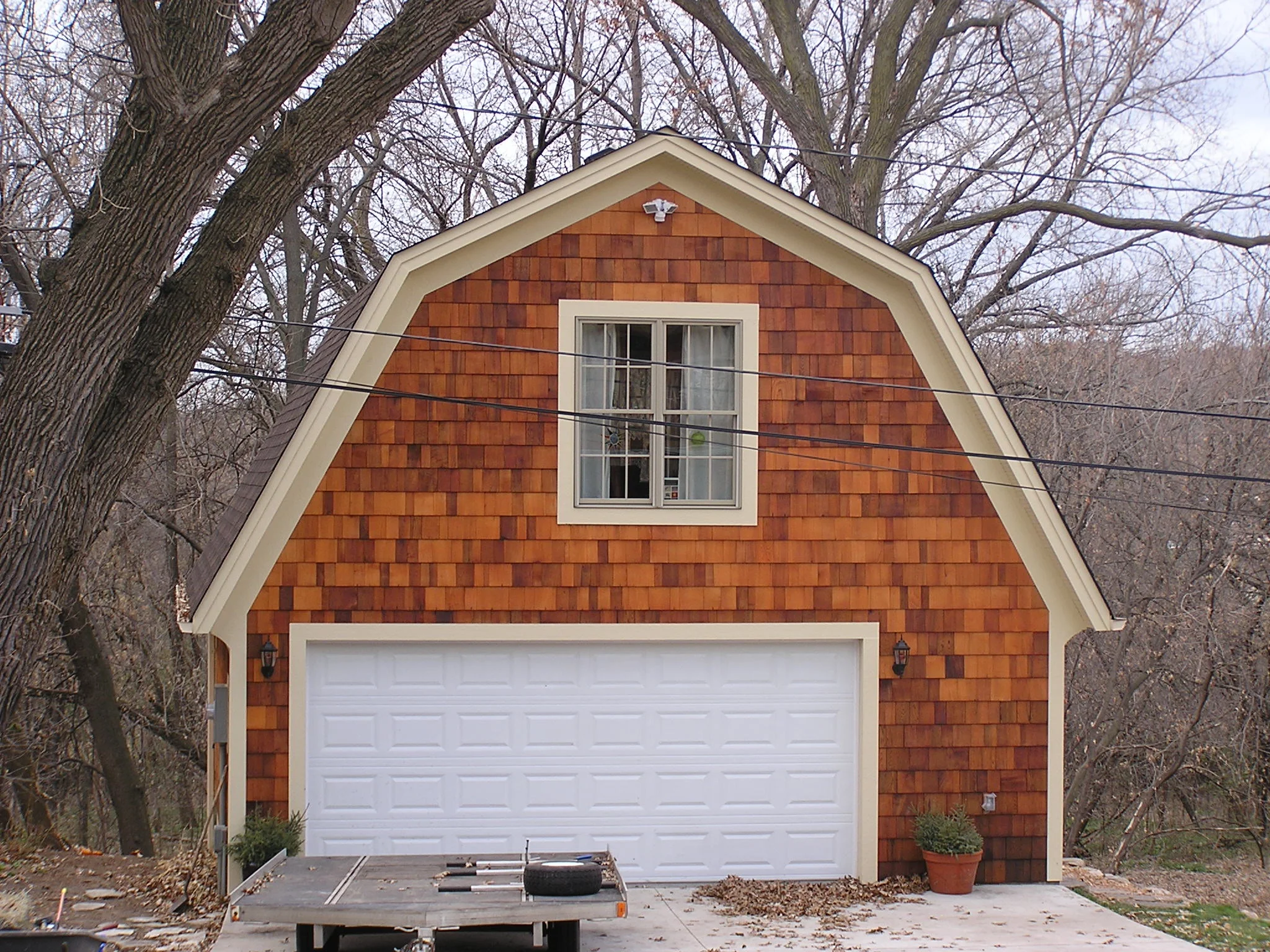 Gambrel Style Garage
