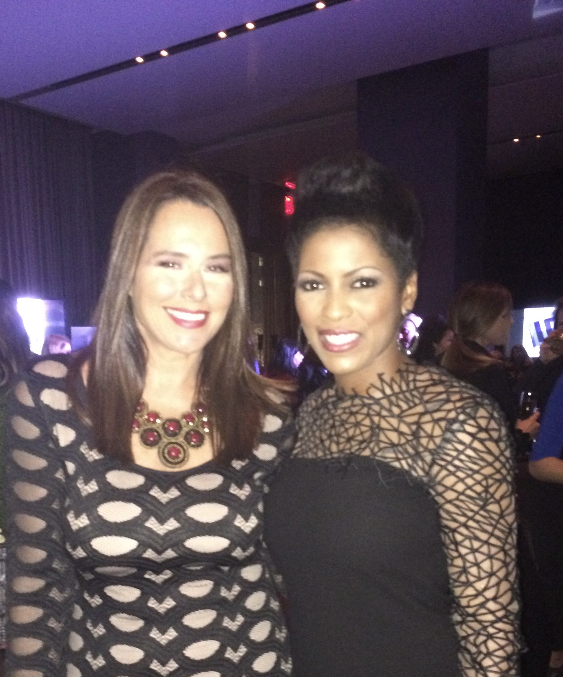 With Tamron Hall