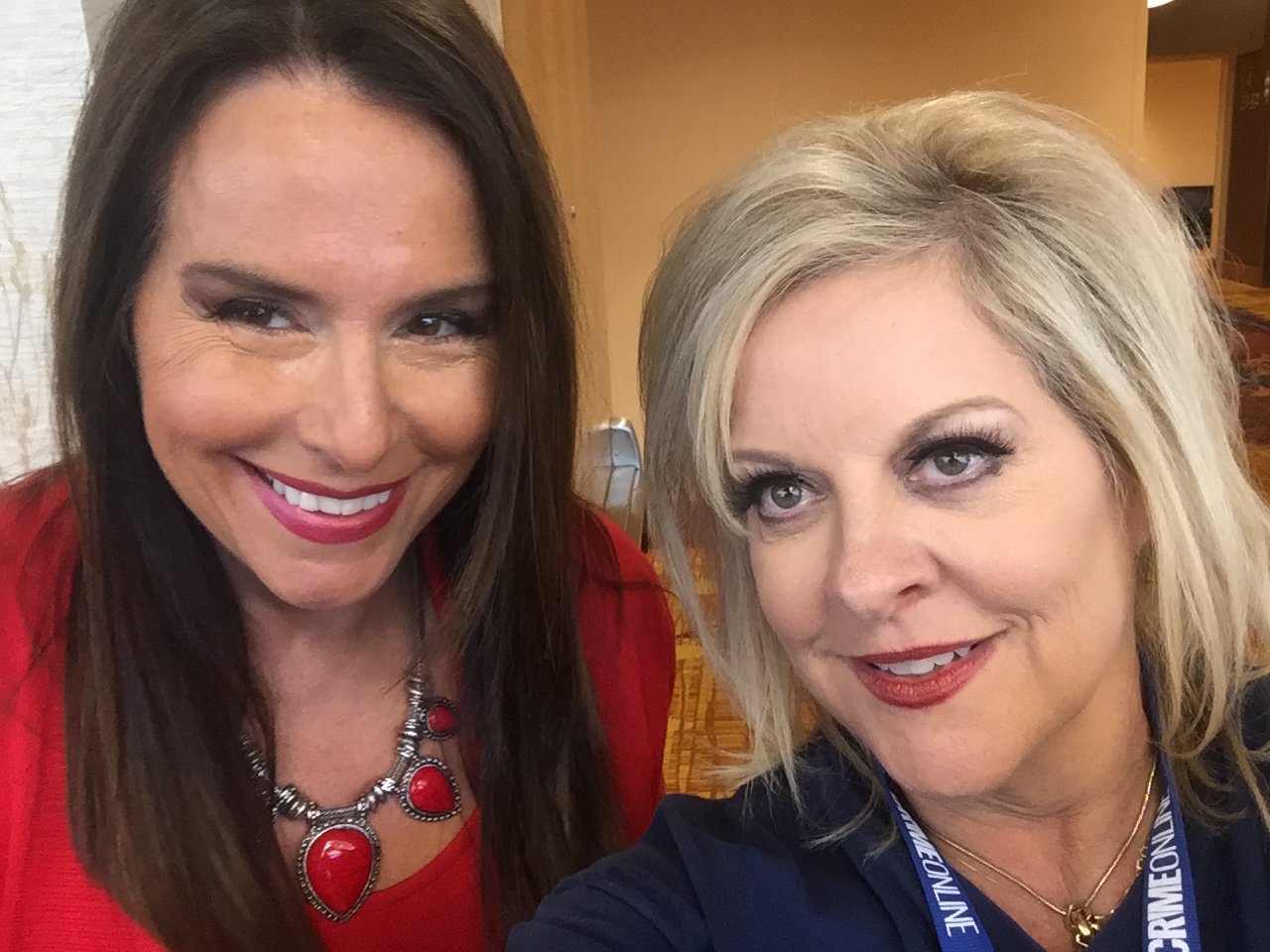 With Nancy Grace
