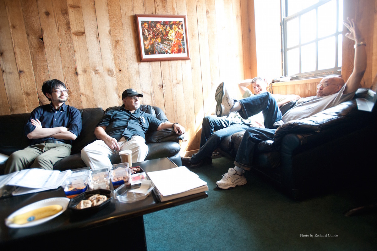 recording session / Tadataka Unno - Jimmy Cobb - John Webber - Eddie Henderson