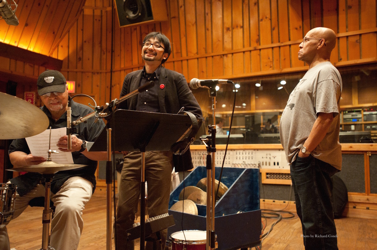 at recording studio / Jimmy Cobb - Tadataka Unno - Eddie Henderson