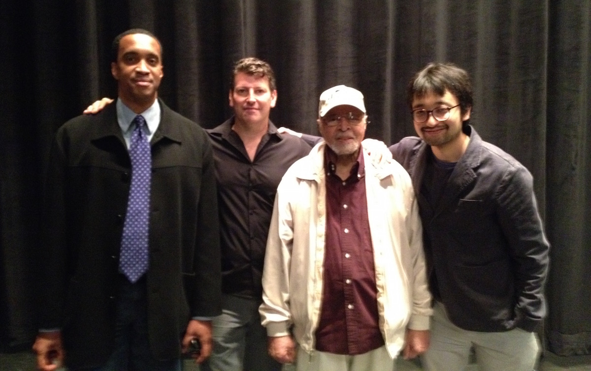 Jimmy Cobb Quartet at Johnson Theater New Hampshire 10.12.2015 - Javon Jackson - John Webber - Jimmy Cobb - Tadataka Unno