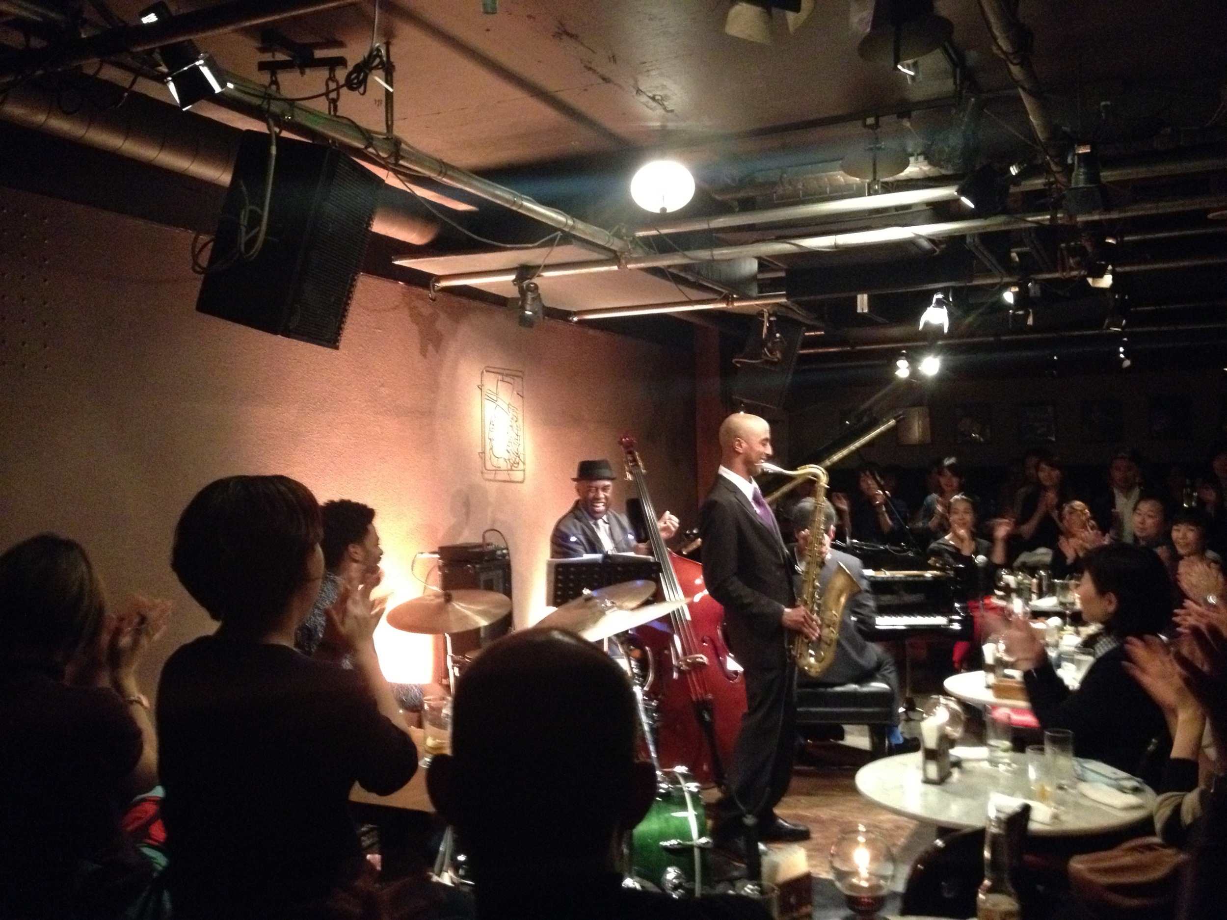 Tadataka Unno Trio with Essiet Okon Essiet, Jonathan Barber and Special Guest, Raymond McMorrin 11.15.2015 at Body and Soul, Tokyo