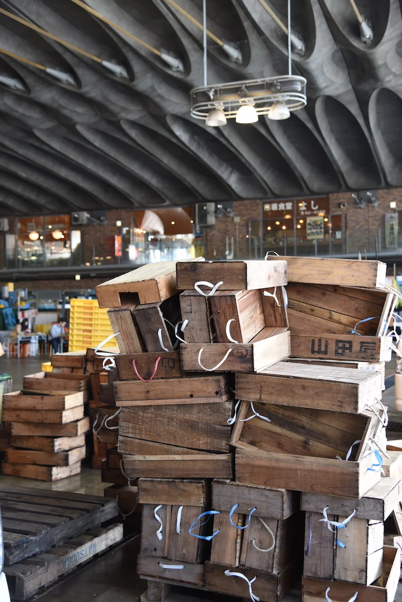 Karato Fish Market in Shimonoseki