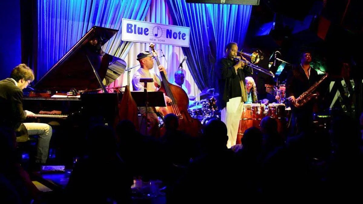 Clifton Anderson Sextet at the Blue Note, NYC 11.8.2013 Tadataka Unno Essiet Essiet Steve Williams Clifton Anderson Victor See Yuen and Eric Wyatt