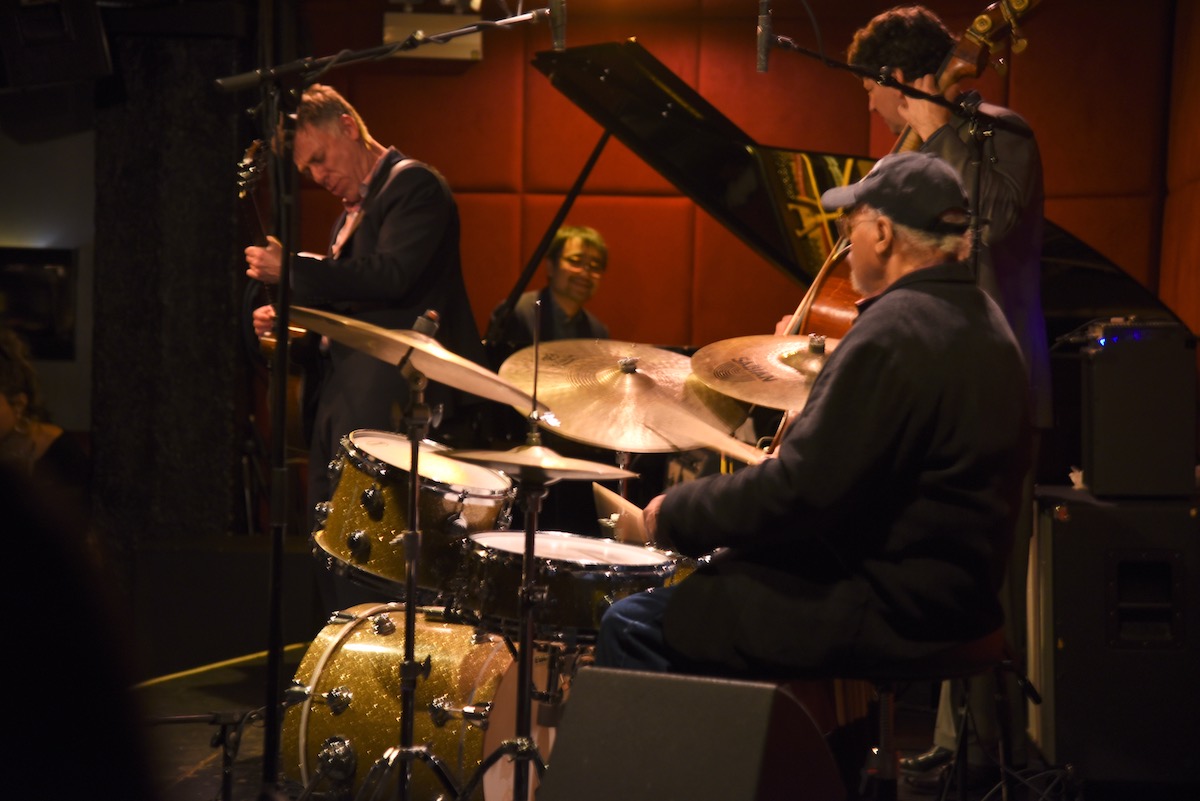 Peter Bernstein (g) Tadataka Unno (p) Jimmy Cobb (ds) John Webber (b) for Jimmy Cobb's 90th Birthday Celebration! , NYC 2019/2/3