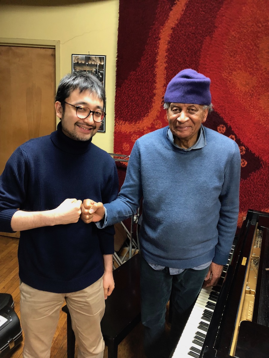with the maestro, Abdullah Ibrahim 2.13.2018