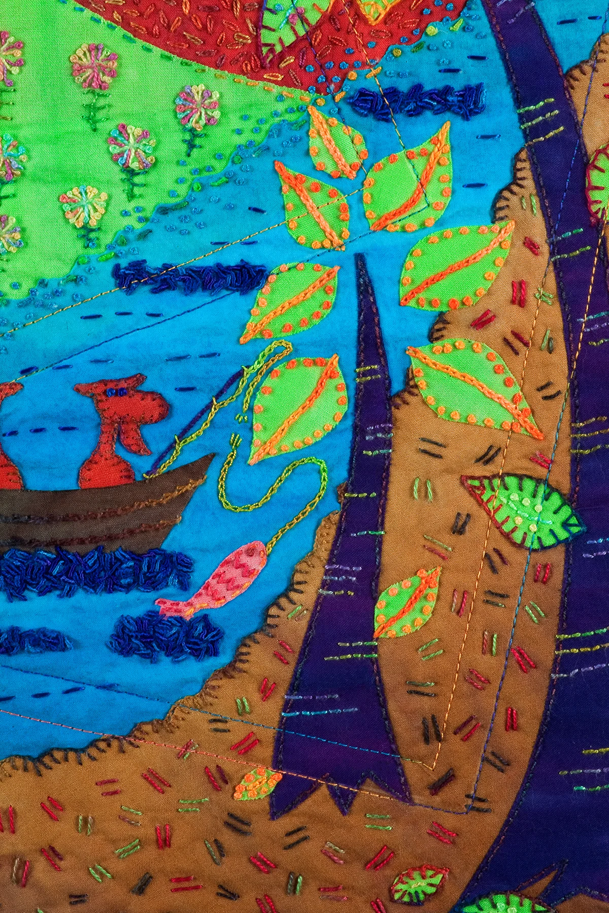 The Amazing Adventures of Lagniappe and Boudreaux: Gone Fishing Detail