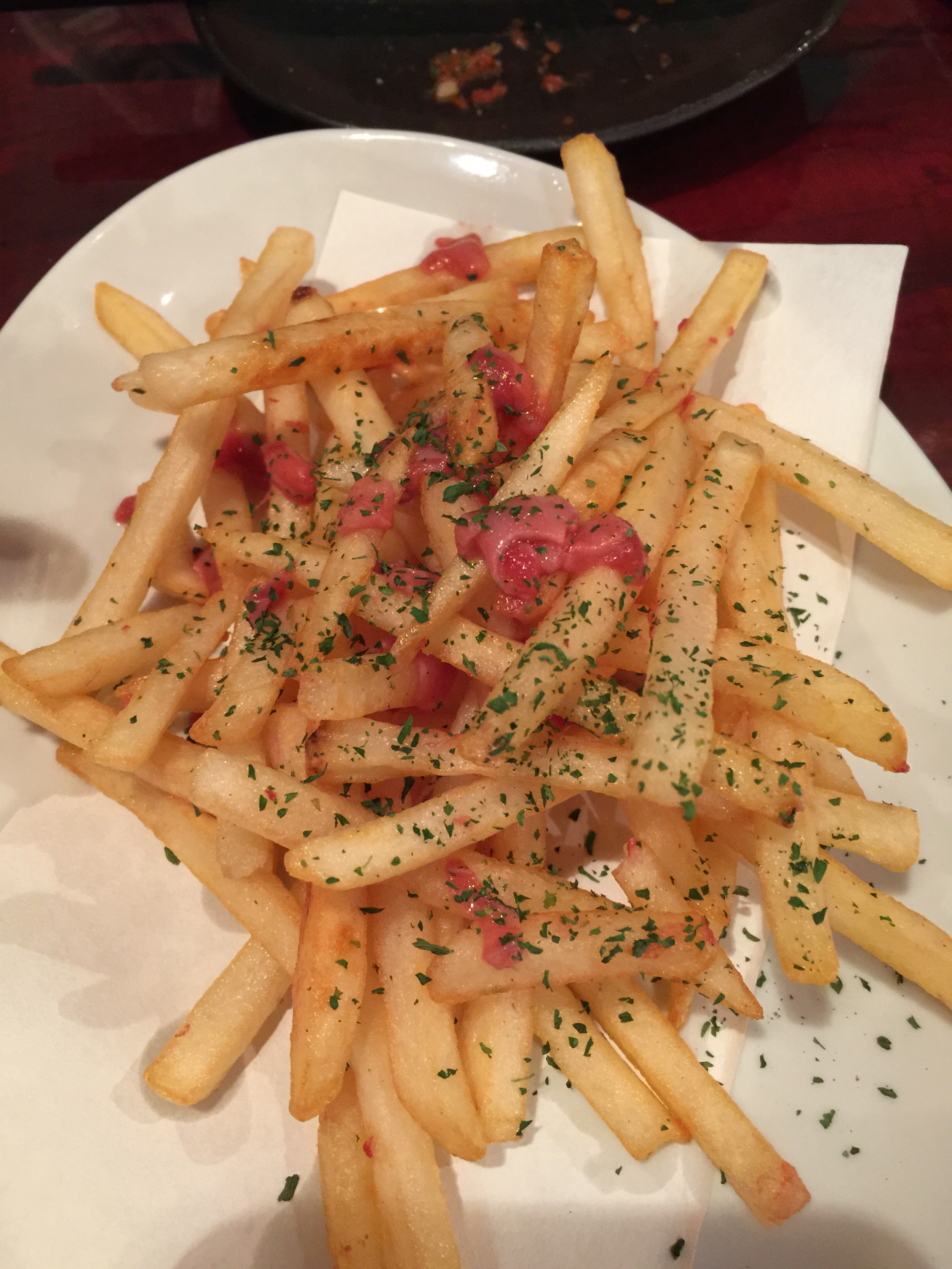 French Fries with "guts"
