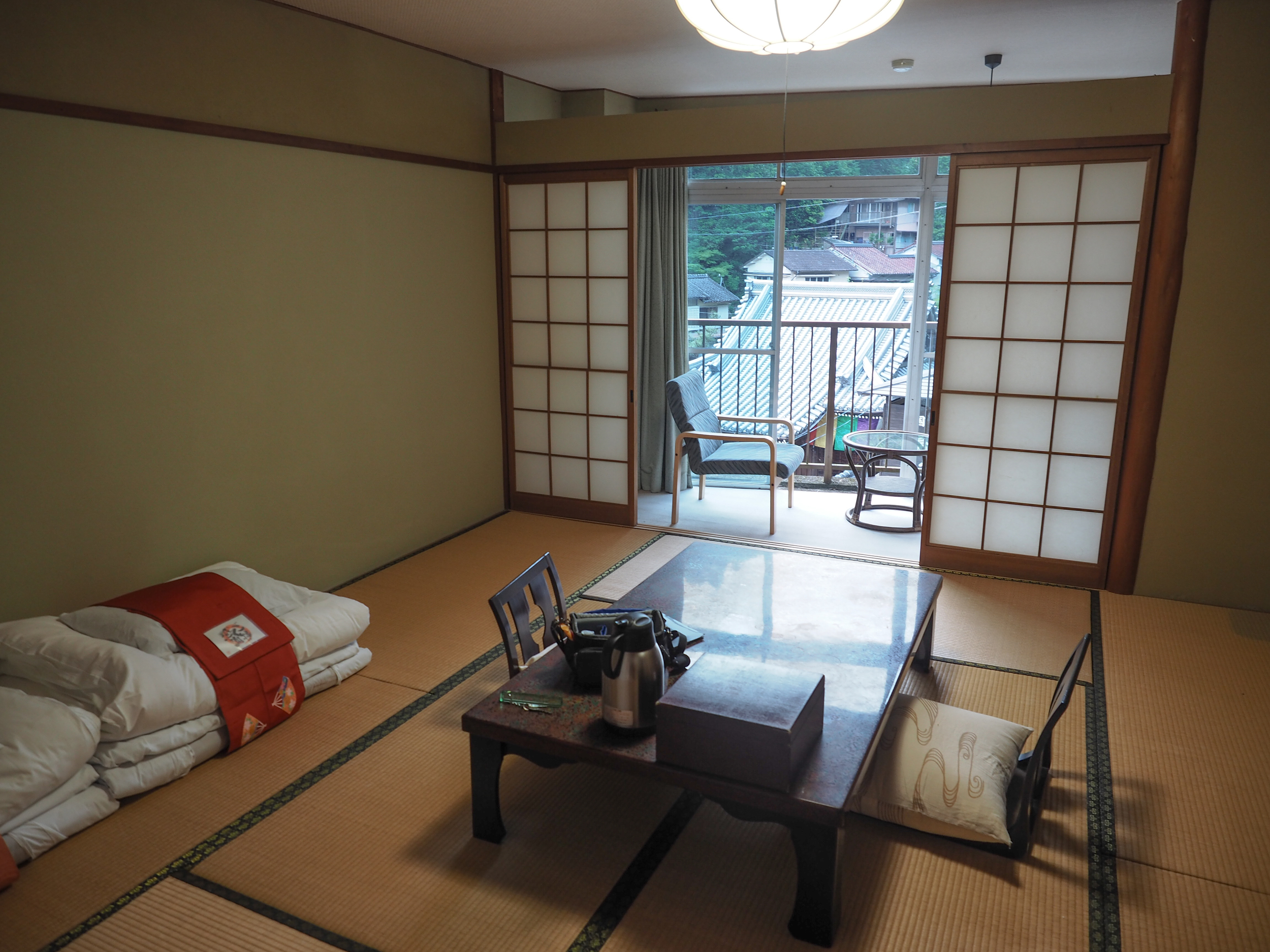 Ryokan room in Yunomine Onsen