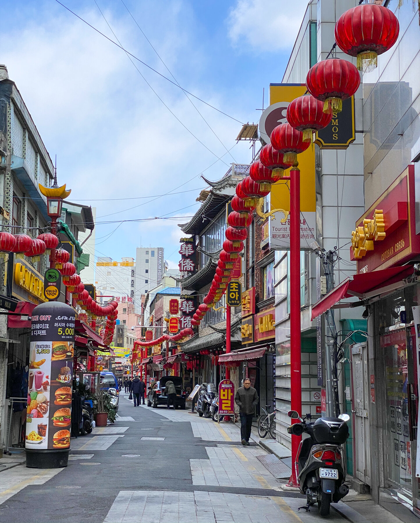 a Street in Chinatown