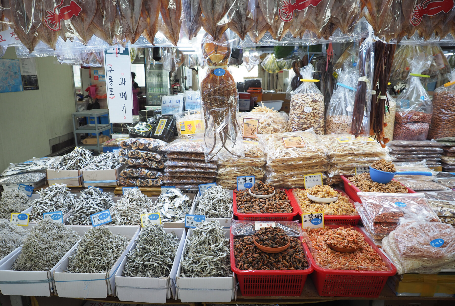 Inside Jagalchi Fish Market