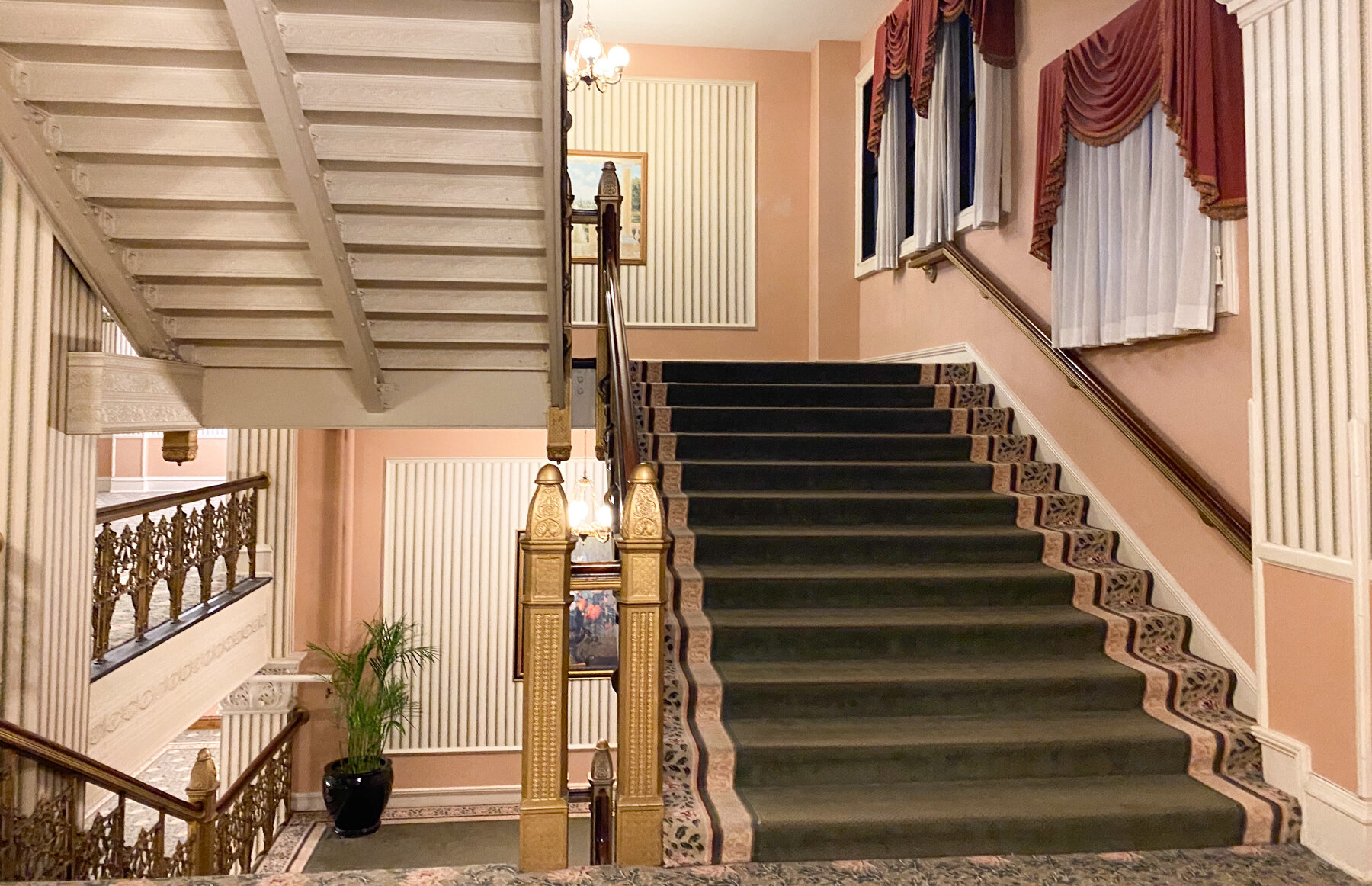 Staircase in Pfister Hotel