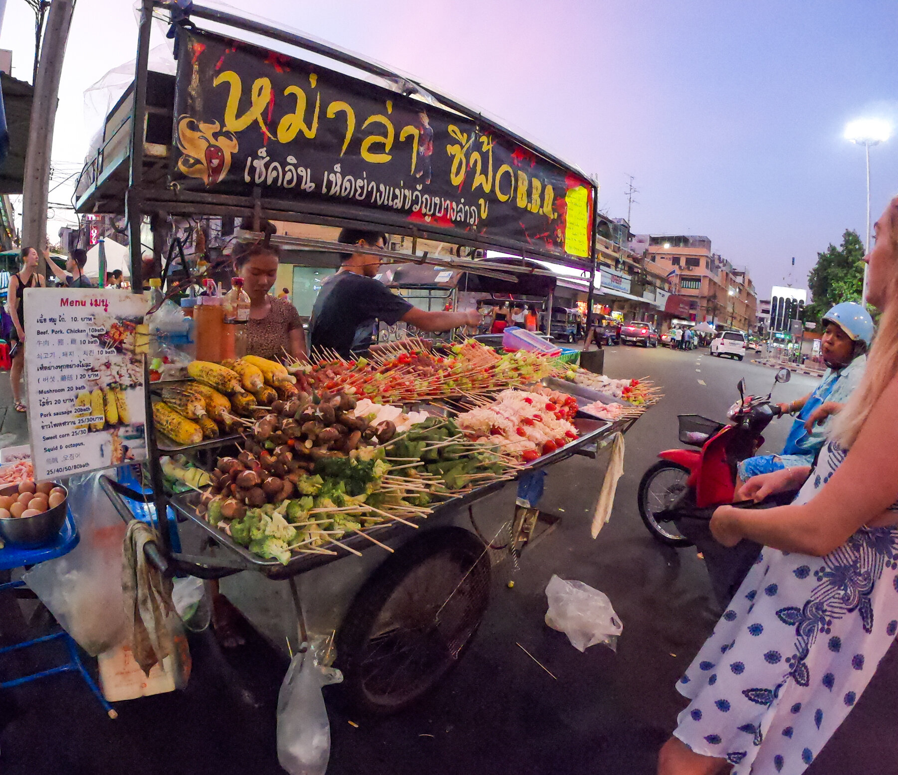 Street food in Khao San Road area