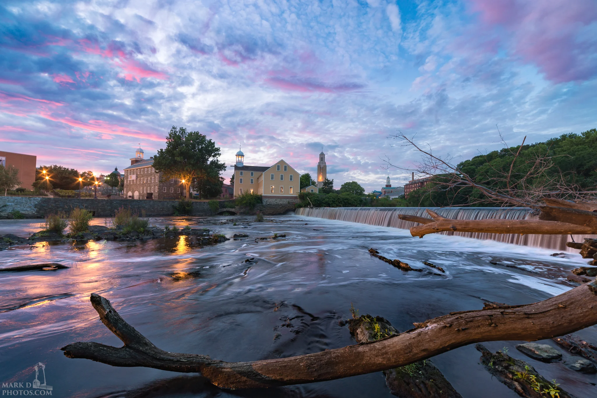 Slater Mill Sunset