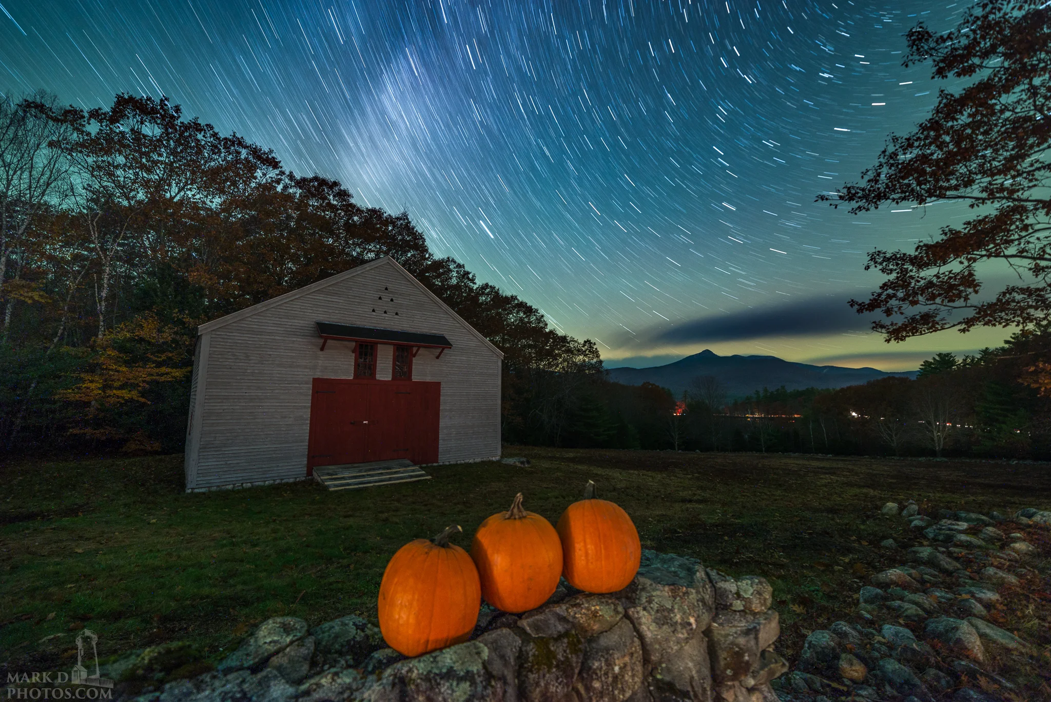 Autumn Star Trails