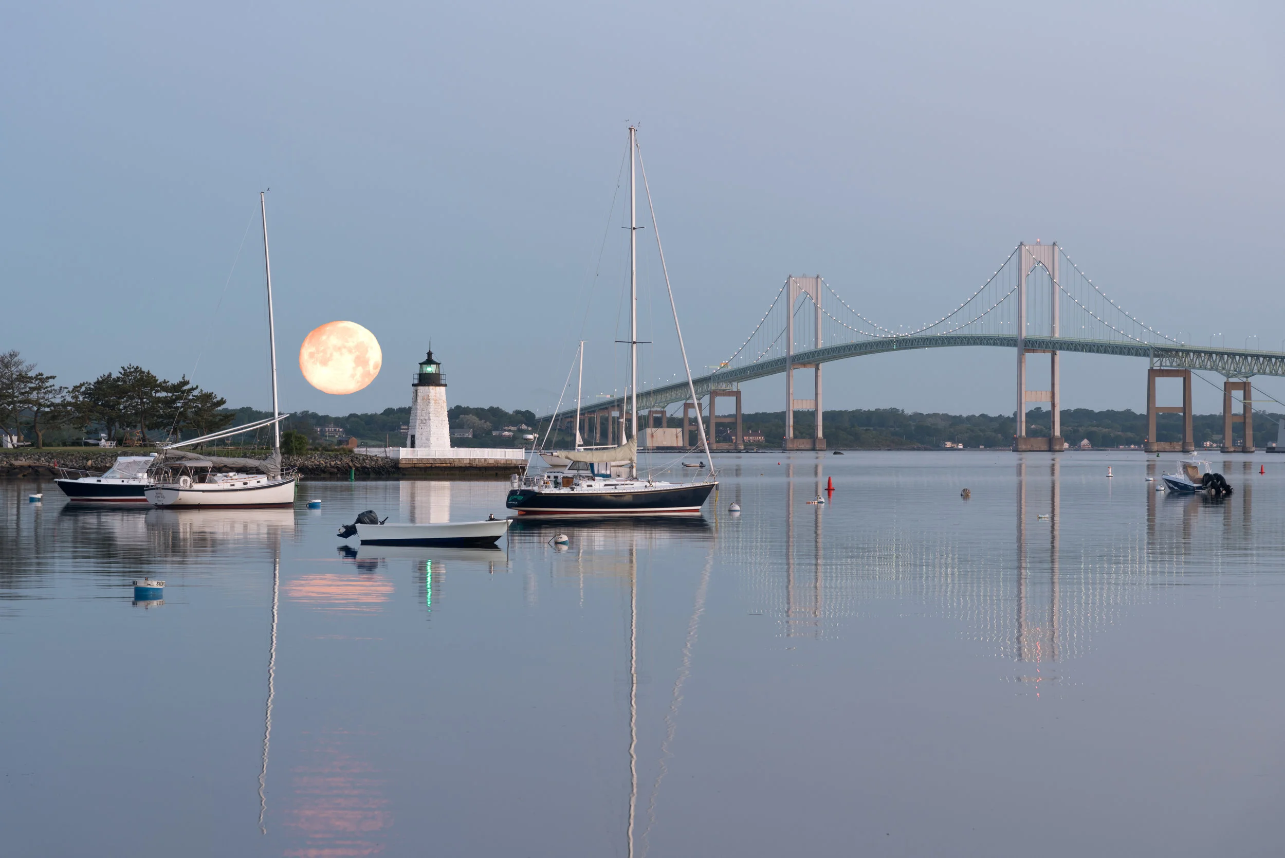 Goat Island Full Moon