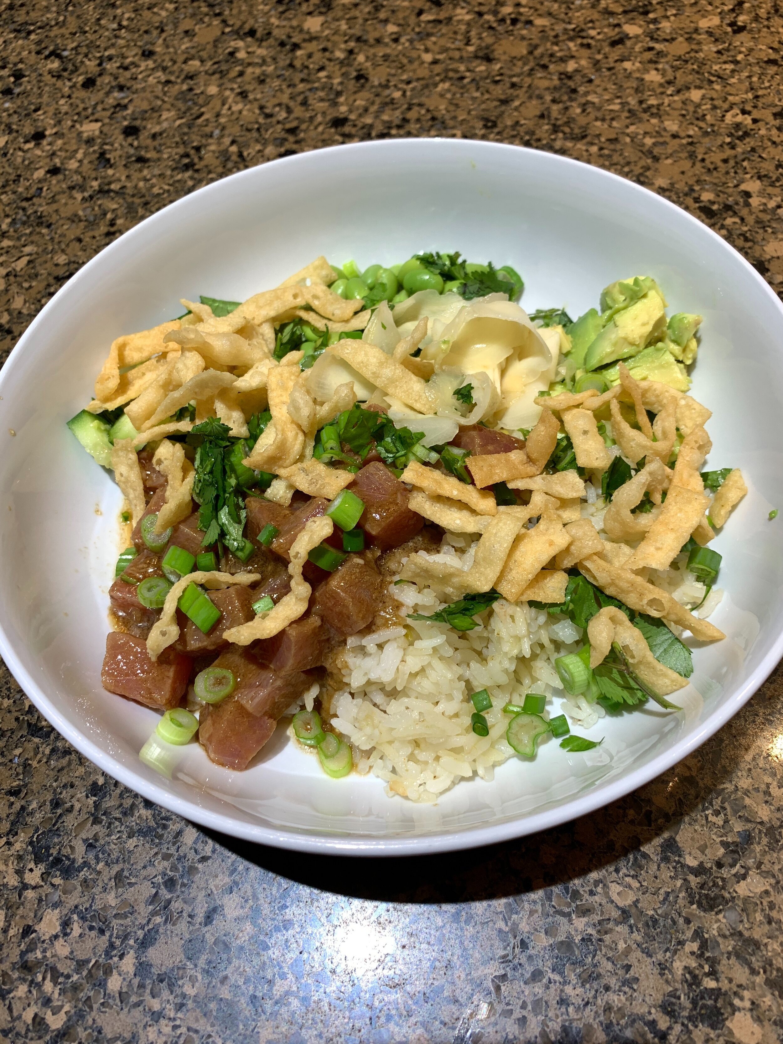 Tuna Poke bowl