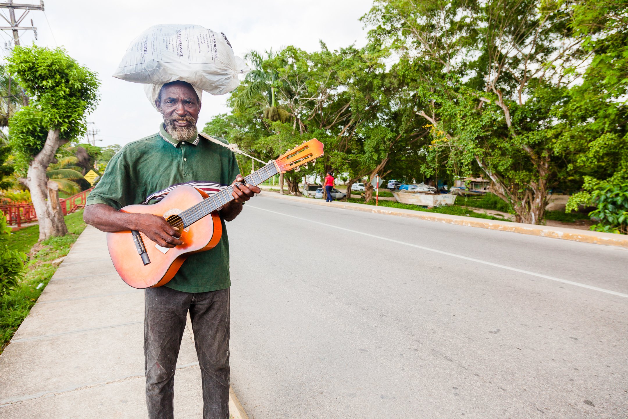  A man and his soft sound, Negril, Jamaica, 2014  © Laura Elo 