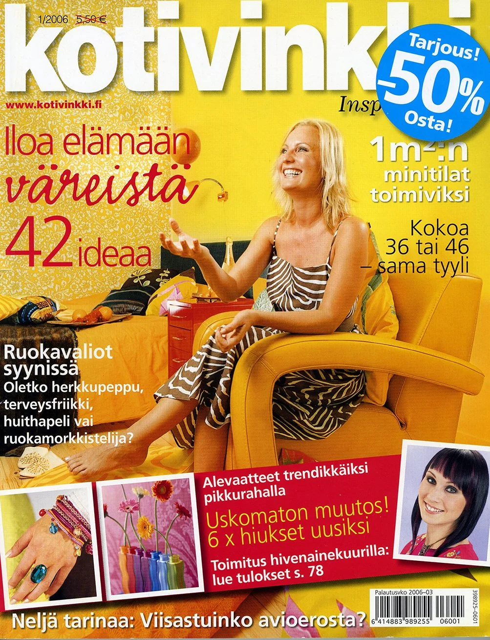 Kotivinkki 1/2006, Kannessa Laura Elo