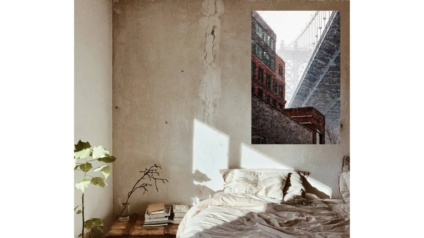 Dibond®, Lumisateessa : In the Snowfall_Williamsburg Bridge, NYC, USA 2014 Laura Elo Photography_.jpg