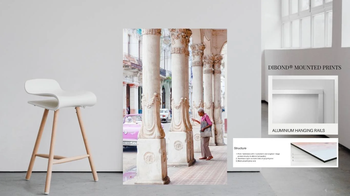 Dibond®, Ruusuinen aamu : Rosy Morning, Havana, Cuba 2019, Laura Elo Photography.jpg
